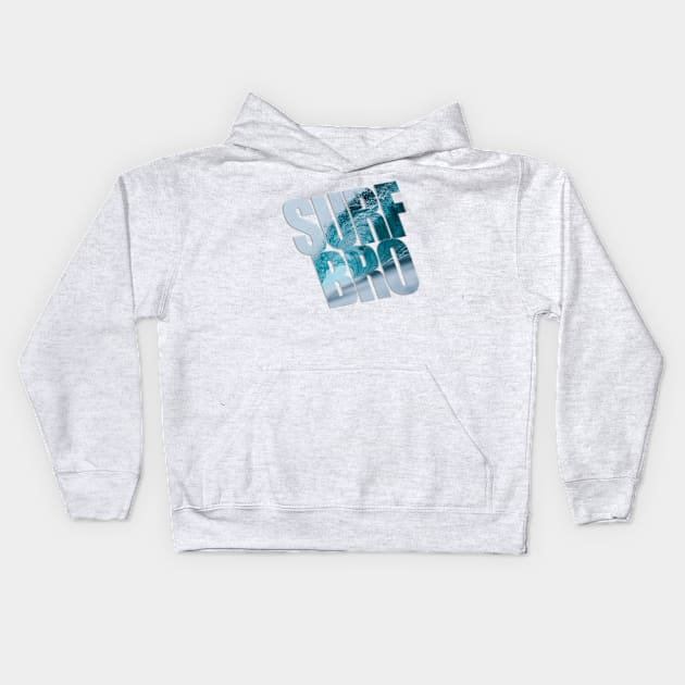 SURF BRO Kids Hoodie by afternoontees